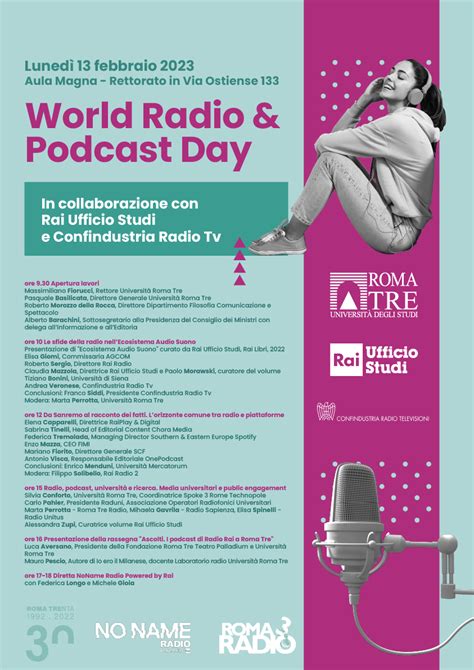 Lunedì 13 febbraio World Radio Day Giornata Mondiale della Radio