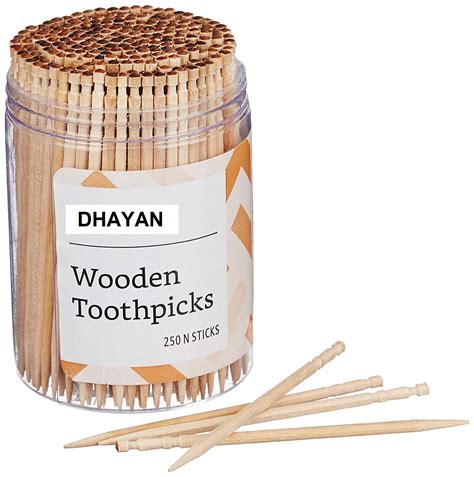 Buy Wooden Toothpicks 250 Stickspack 2 Online At Low Prices In