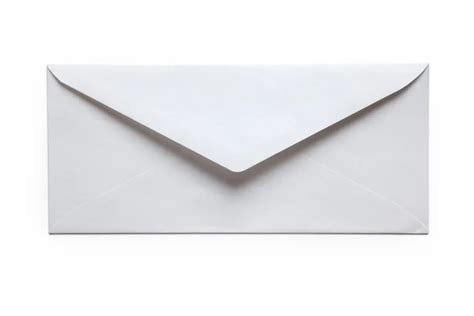 Blank Envelope On White — Stock Photo © Rangizzz 11643217
