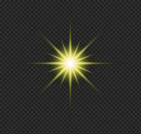 Png Sparkling Shining Yellow Star Light Citypng