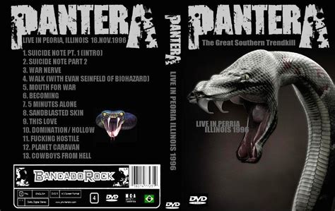 Banca Do Rock Rock Concert Dvd 1923 Dvd Pantera 1996 Bootleg