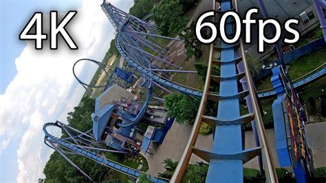 Bizarro Front Seat On Ride 4k Pov 60fps Six Flags Great Adventure Youtube