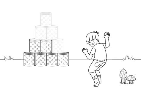 Para ampliar las imágenes para imprimir o descargar. Juego Rayuela Para Colorear - Dibujos de juegos tradicionales para colorear / Puedes demostrar ...