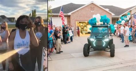 Cheerleader Gets A Homecoming Surprise After Losing Both Her Legs