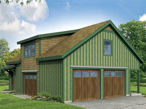 Garage Apartment Plans | Two-Car Garage Apartment Plan ...
