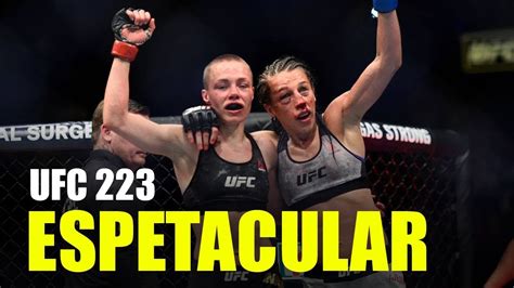 Resultado UFC 223 Rose Namajunas VS Joanna Jedrzejczyk YouTube