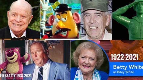Toy Story Voice Actors Who Passed Away Youtube