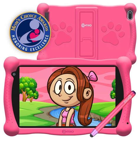 Contixo V10 Pink 7 Kids Tablet 2gb Ram 16gb Storage Android 11 Go