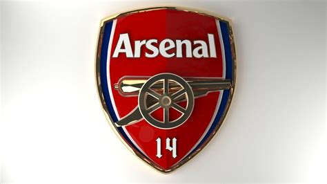 Arsenal Emblem 3d Asset Cgtrader
