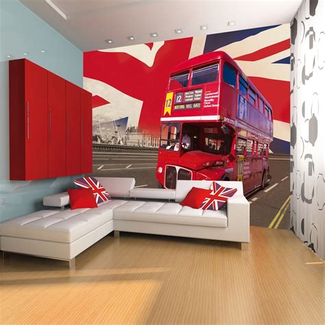 Check out the latest range of wallpaper, floral wallpaper and bedroom wallpaper at very.co.uk. 1 Wall London Bus Giant Wallpaper Mural - London Bus | I ...