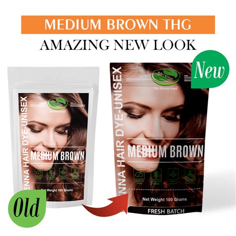 Medium Brown Henna Hair Dye L The Henna Guys® L Henna Hair Color