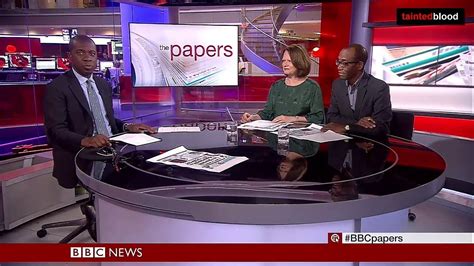 BBC News The Papers Tuesday 11th July 2017 YouTube