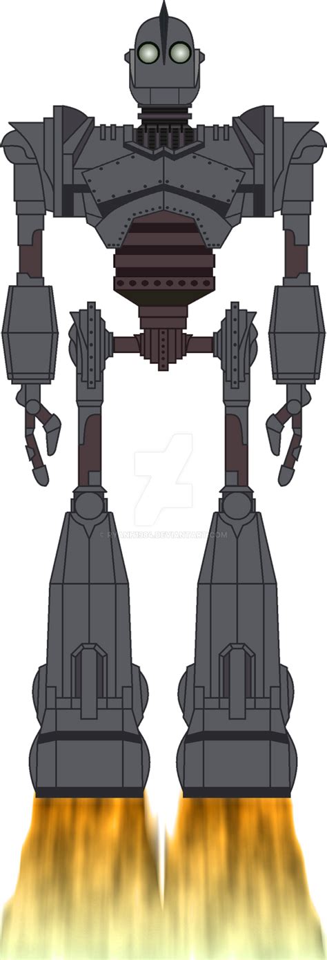 The Iron Giant Flying By Ryanh1984 On Deviantart
