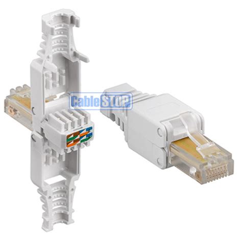 Shop the top 25 most popular 1 at the best prices! Cat 5e RJ45 Ethernet Cable Connector NEW - NO CRIMPING TOOL NEEDED | eBay