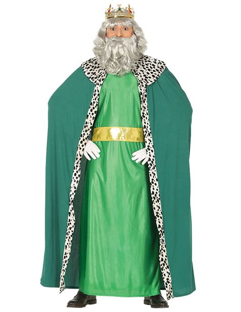 Costume Da Re Magio Verde Per Adulto Costumi Adultie Vestiti Di