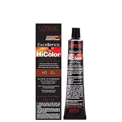New L Oreal Excellence Hicolor For Dark Hair Oz Soft Brown