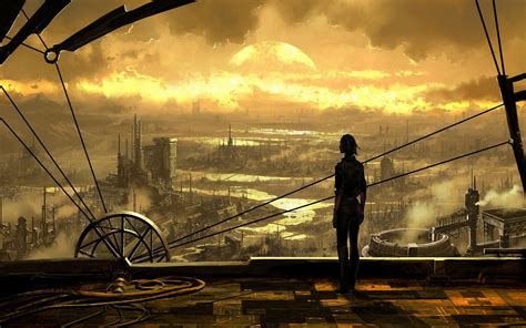 City Of The Future Steampunk Wallpapers And Images Wallpapers