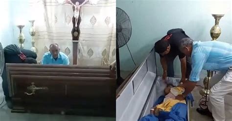 Woman Declared Dead Wakes Up And Knocks Coffin From Inside 5 Hours