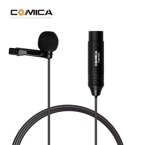 Comica Cvm V02o Omnidirectional Lavalier Lapel Microphone Condenser Mic