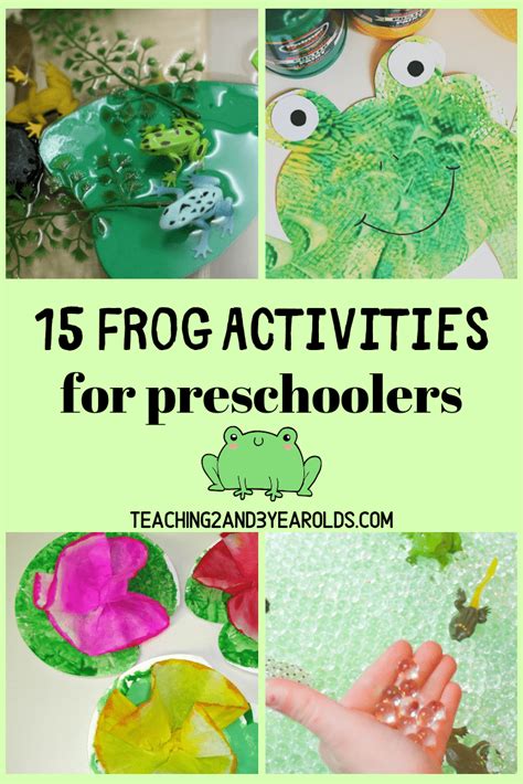 15 Of The Best Preschool Frog Activities