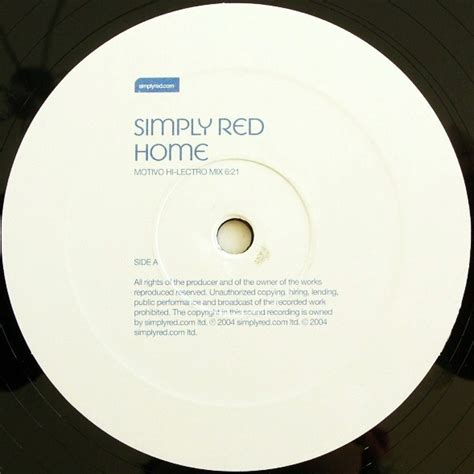 Simply Red Home 2004 Vinyl Discogs