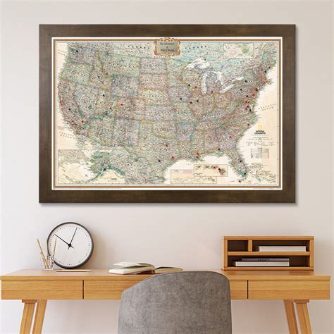 Our Personalized Executive Usa Travel Pin Map Is A Great Choice For