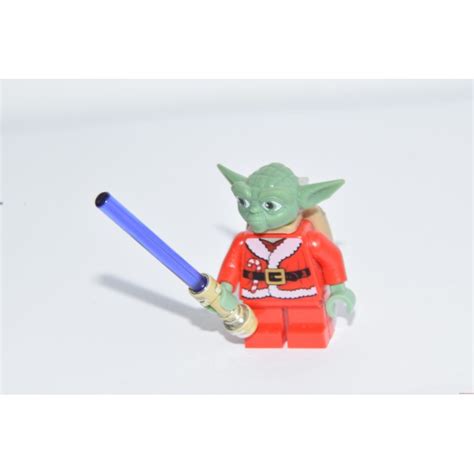 Lego Star Wars 7958 Santa Yoda Télapó Minifigura Sw0358