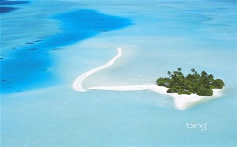 Beautiful Island August 2013 Bing Wallpaper Preview