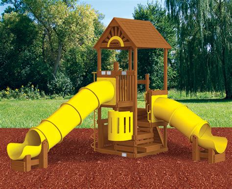 Commercial Playground Equipment Rainbow Play Village