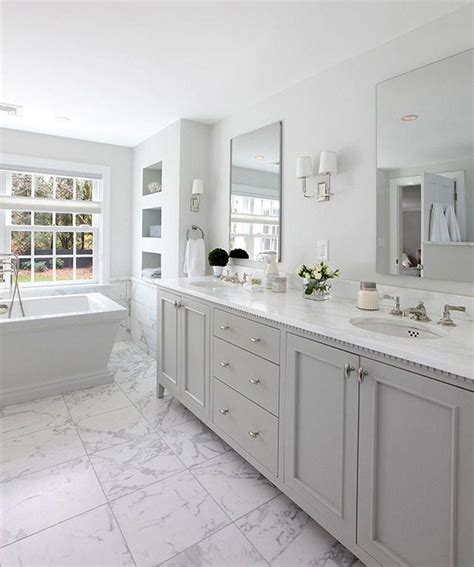 White And Gray Bathroom Ideas A Perfect Combination