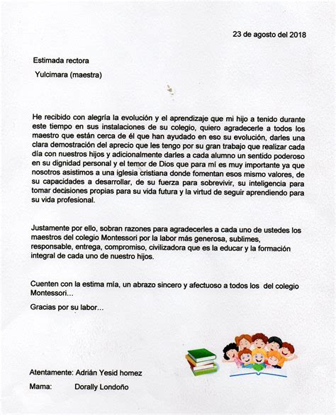 Lista 102 Foto Carta De Agradecimiento De Un Profesor A Sus Alumnos El