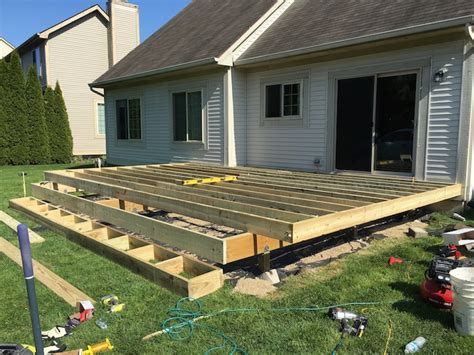 How To Build A Freestanding Deck With Deck Blocks Add Remove Or