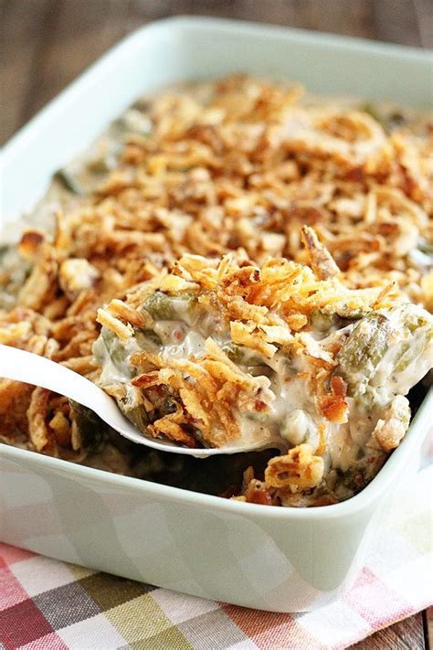 Gently stir the bean mixture, sprinkle the remaining onions on top. Ultimate Green Bean Casserole - Southern Bite