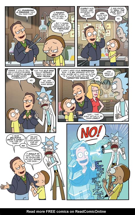 Rick And Morty Vs Dungeons And Dragons 003 2018 Read All Comics Online
