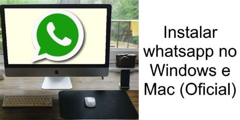 Instalar Whatsapp No Windows E Mac Oficial Super Tutorial