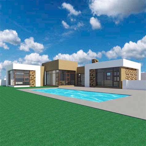 Modern 3 Bedroom House Plans South Africa Single Storey House Plans