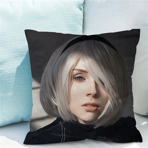 Nier Pillowcase Body Pillow Cover 45x45 Covers For Bed Pillows Fall