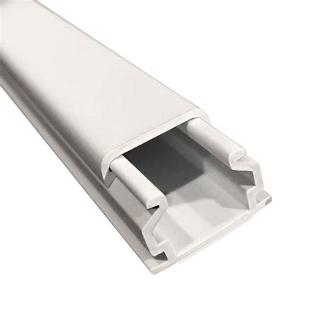 Shop Mono Systems Inc 075 In X 60 In Low Voltage White Cord Cover At