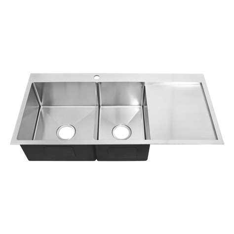 Deep Stainless Steel Kitchen Sink Top Mount Corner Kitchen Sink With
