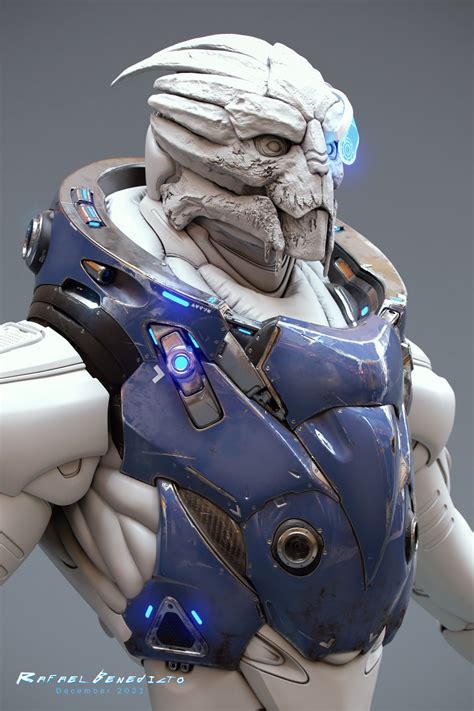Garrus Vakarian Mass Effect Polycount