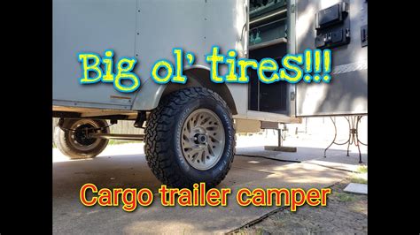 Cargo Trailer Camper Conversion Video 4 Youtube