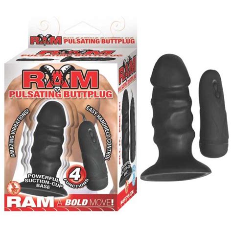 Ram Pulsating Butt Plug 4 Function Black On Literotica