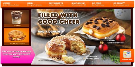 Dunkin Donuts Open On Christmas Day Holiday Hours And Menu