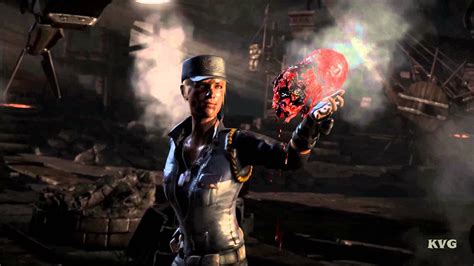Mortal Kombat X Sonya Blade Fatality Head Hunter Pc Hd 1080p