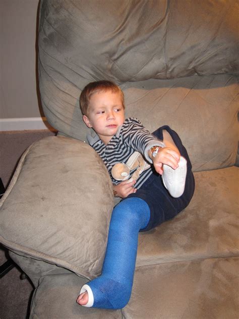 I Love The Knight Life Simon Is 23 Months Old And Has A Broken Leg