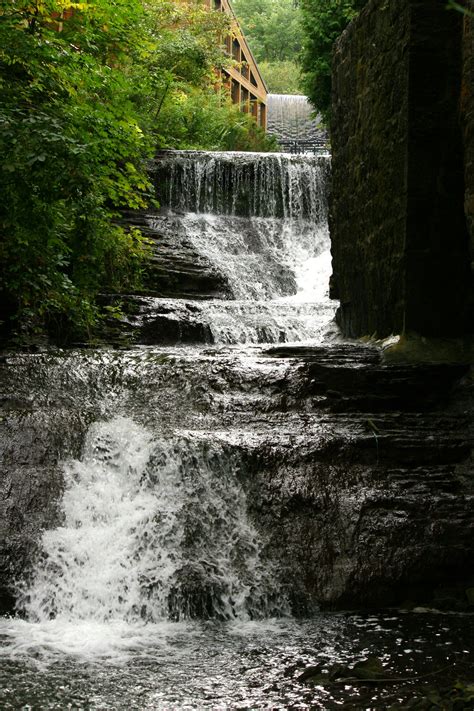 Lower Mill Falls, Hamilton, Ontario | Ontario road trip, Ontario travel, Canada travel
