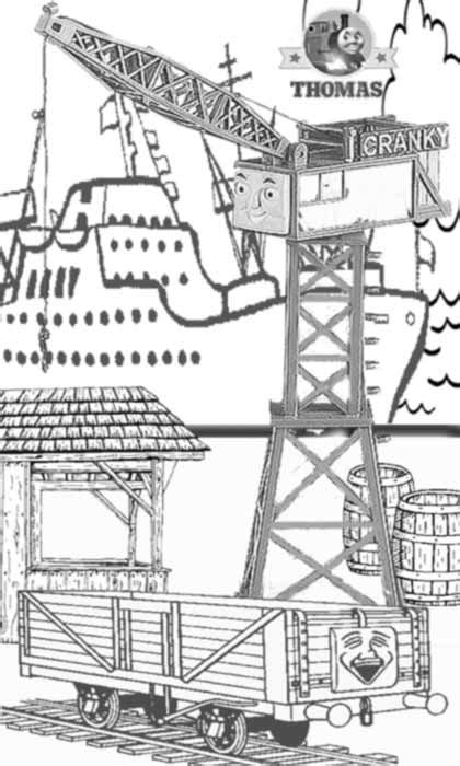 Kids, especially boys, have a great fascination with trucks of all kinds. Cranky The Crane Coloring Pages - Coloring Home