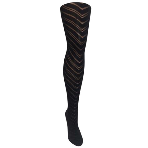 Love Your Legs Large Zigzag Triangle Patterned Tights Love Your Legs From Loveyourlegs Uk