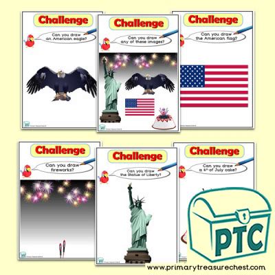 Independence Day Ict Challenge Cards Ict In The Early Years Eyfs