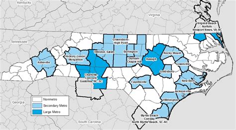 The Geography Of Job Growth In North Carolina Nc Commerce
